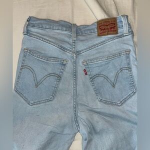 Levi's Ribcage Boot Light Wash